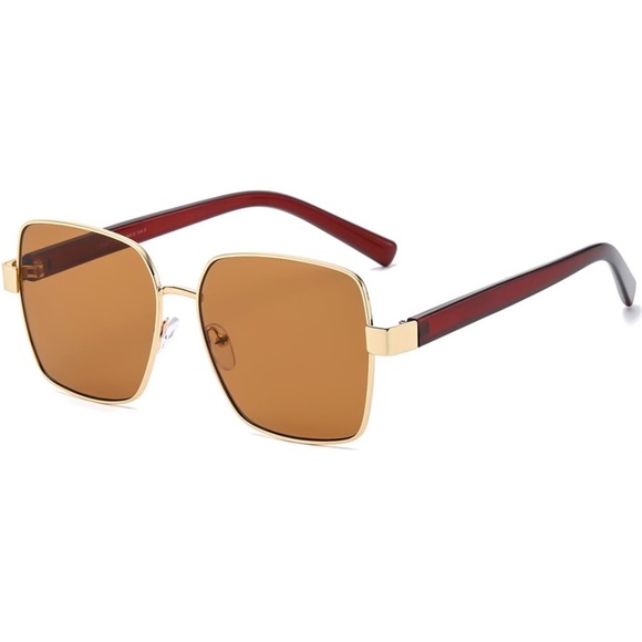 Aeliks Accessories - 36. Square Aviator - Brown